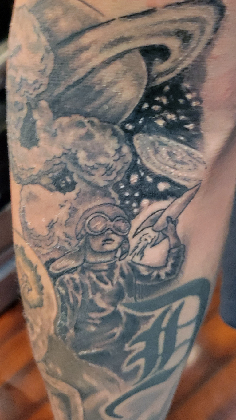Rocket Man Tattoo! Timm Nowakowski Tattoos