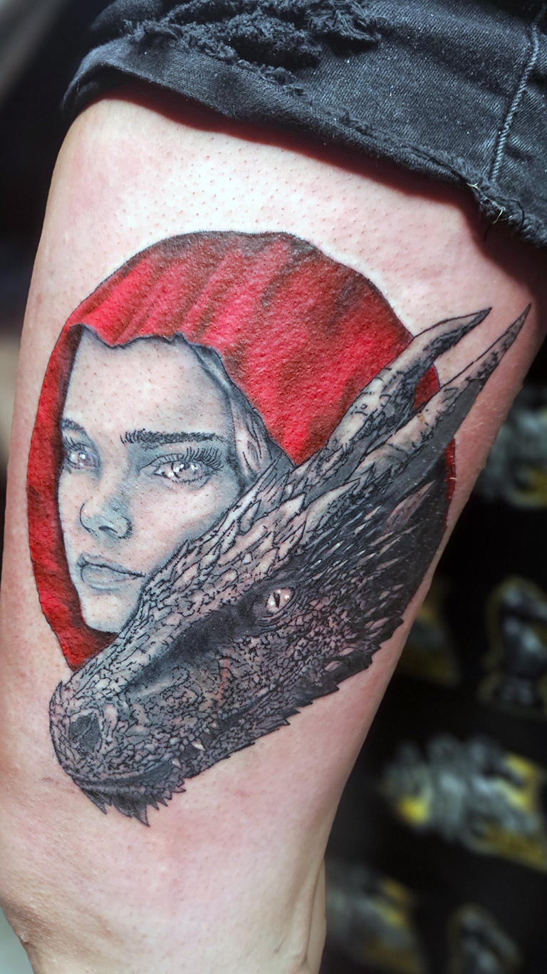 Throne of Glass Tattoo. Timm Nowakowski Tattoos.