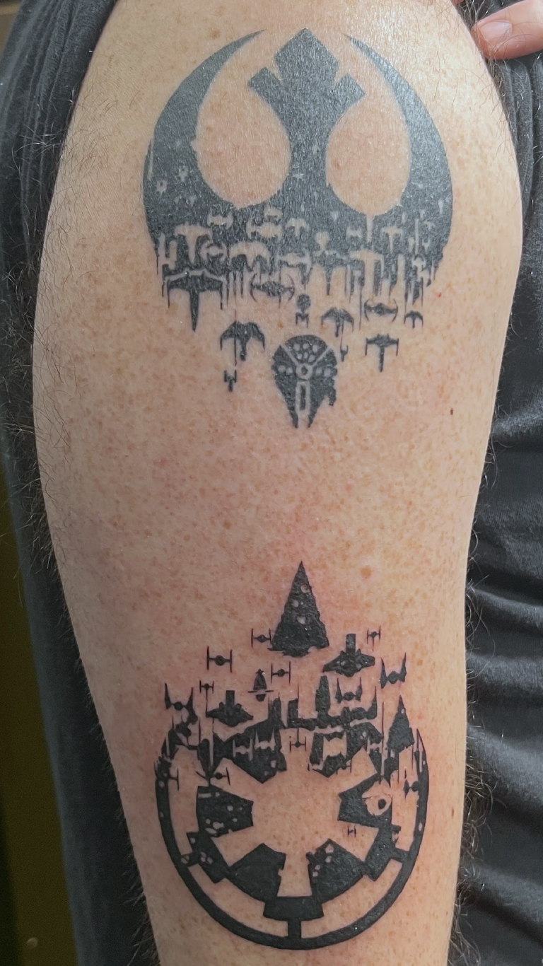 Star Wars Tattoos. Timm Nowakowski Tattoos.