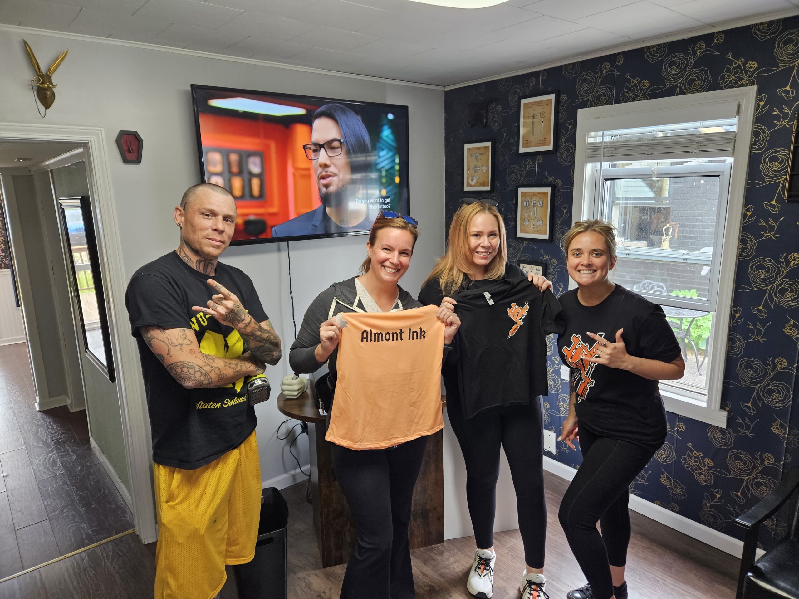 Almont Ink Opening Week - DDA Stopping by