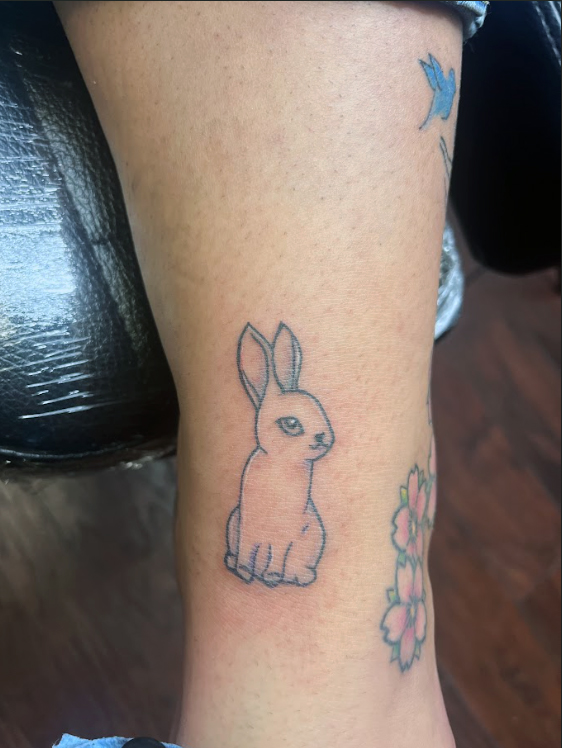 Almont Ink Tattoos - Flash Rabbit - Ruth Main